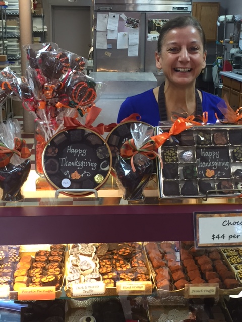 Serenade Chocolatier owner Nur Kilic